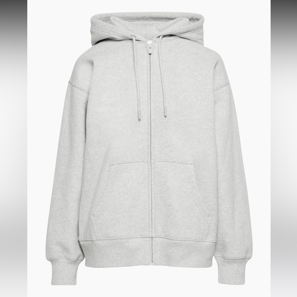 TNA cozy fleece boyfriend zip